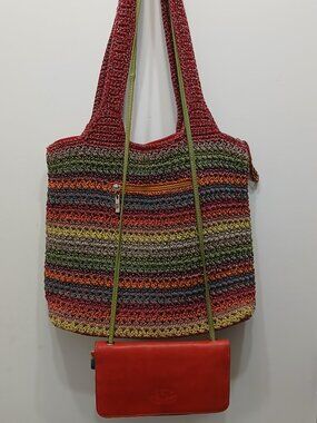 The Sak Rainbow Knit & Crossbody❤️